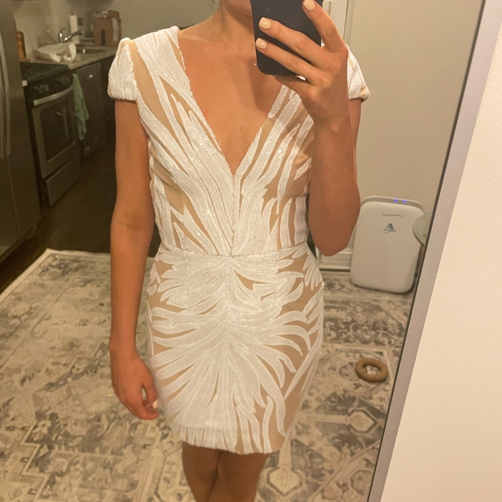 Dress the Population Zoe Cap Sleeve Dress